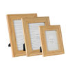 Picture of LIGHT OAK WOOD FRAMES WITH WALL MOUNT - 3 SIZES